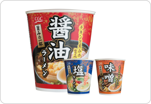 「CGC旨みの一杯」カップラーメンシリーズを新発売