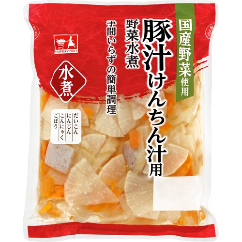 ショッパーズプライス 豚汁けんちん汁用野菜水煮