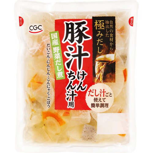 ＣＧＣ 極みだし 豚汁けんちん汁用野菜だし煮