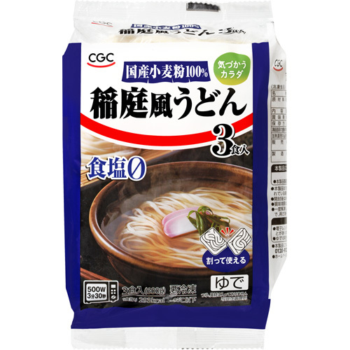 ＣＧＣ 食塩ゼロ稲庭風うどん