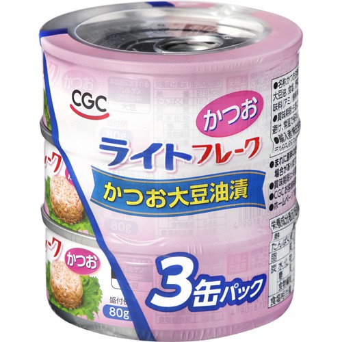 ＣＧＣ ライトフレーク（かつお）３Ｐ