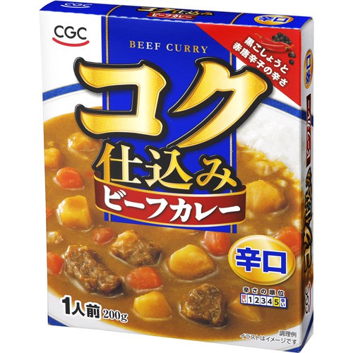 ＣＧＣ コク仕込みビーフカレー辛口