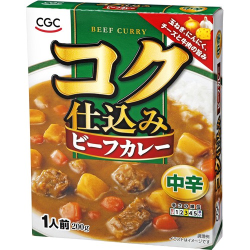 ＣＧＣ コク仕込みビーフカレー中辛