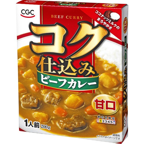 ＣＧＣ コク仕込みビーフカレー甘口