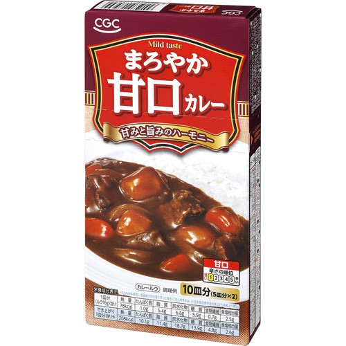 ＣＧＣ まろやか甘口カレー