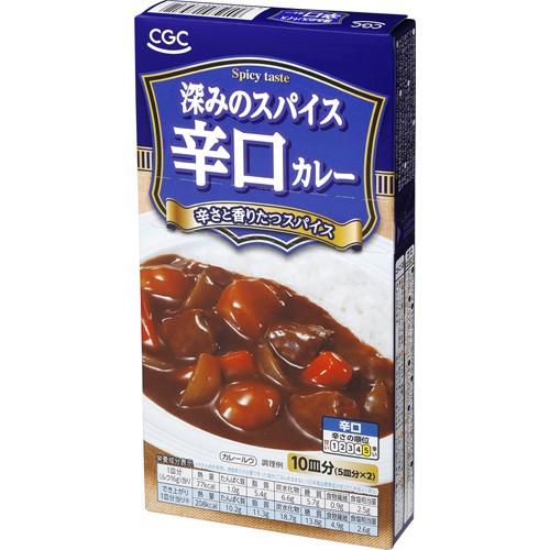 ＣＧＣ 深みのスパイス辛口カレー