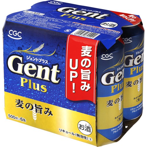 ＣＧＣ ジェントプラス ５００ml×６缶