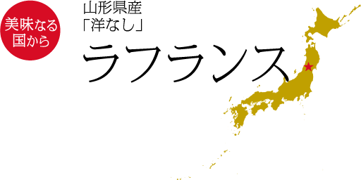 美味なる国から　山形県産「洋なし」 ラフランス