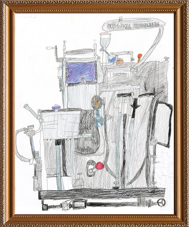 小学校低学年(1・2年生)の部「かっぱんいんさつ」