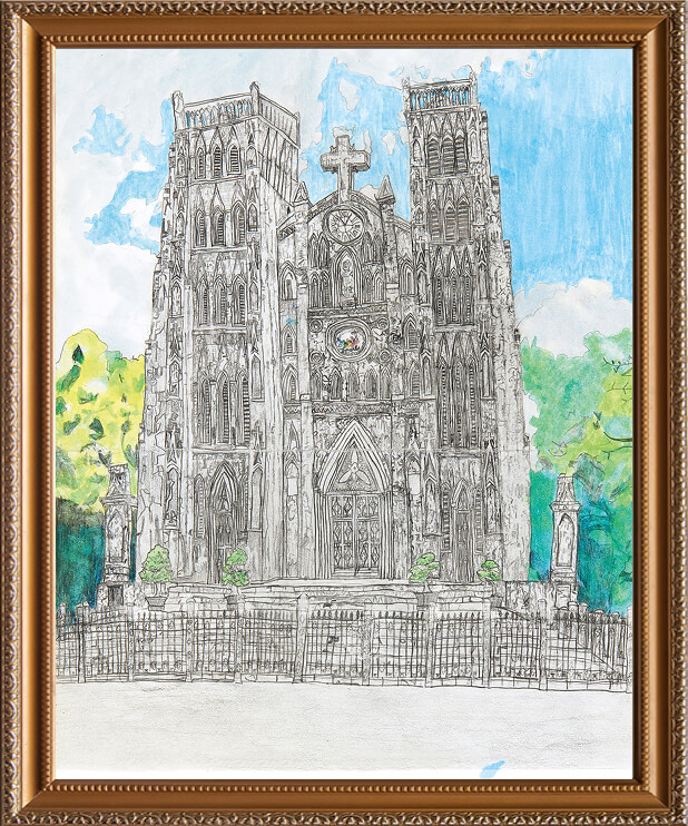 「ハノイ大聖堂」