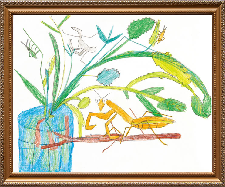 「カマキリのだっぴ」